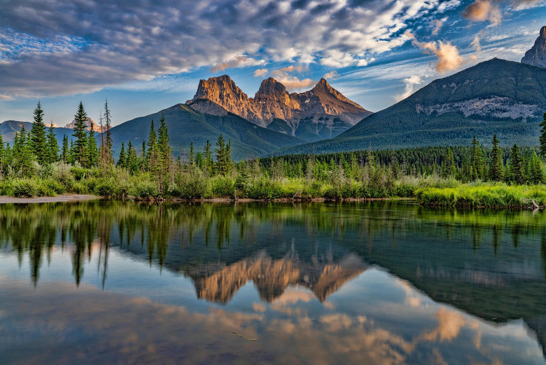Three Sisters peaks Canmore Alberta Canada 2000pc Puzzle