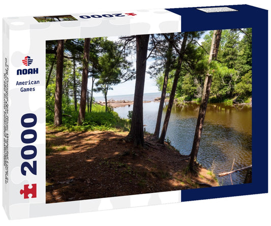 Noah Jigsaw Puzzle The Presque Isle River Waterfall Loop in the Porcupine Mountains is a fantastic hike to see some beautiful waterfalls 2000 pieces