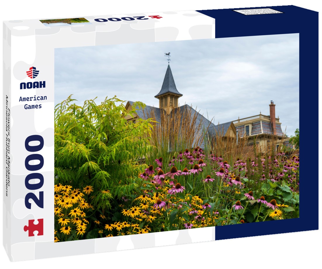 Flowers from Mankato, Minnesota Hubbard Gardens 2000pc Puzzle