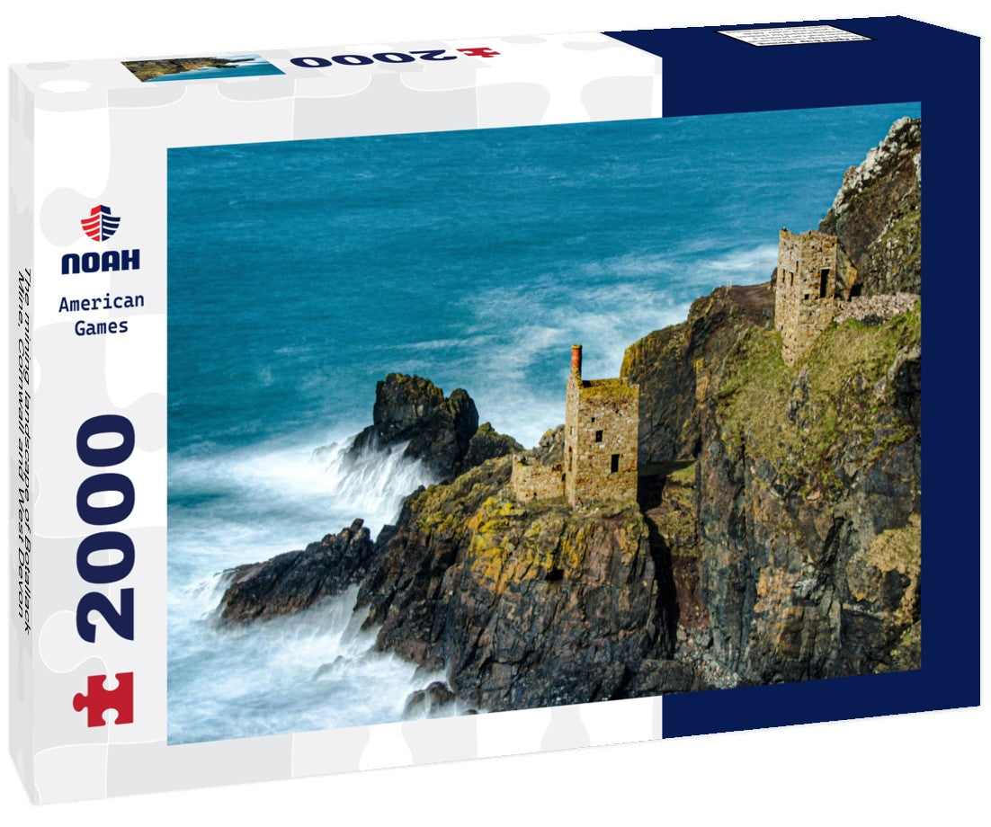 The mining landscape of Botallack Mine, Cornwall and West Devon 2000pc Puzzle