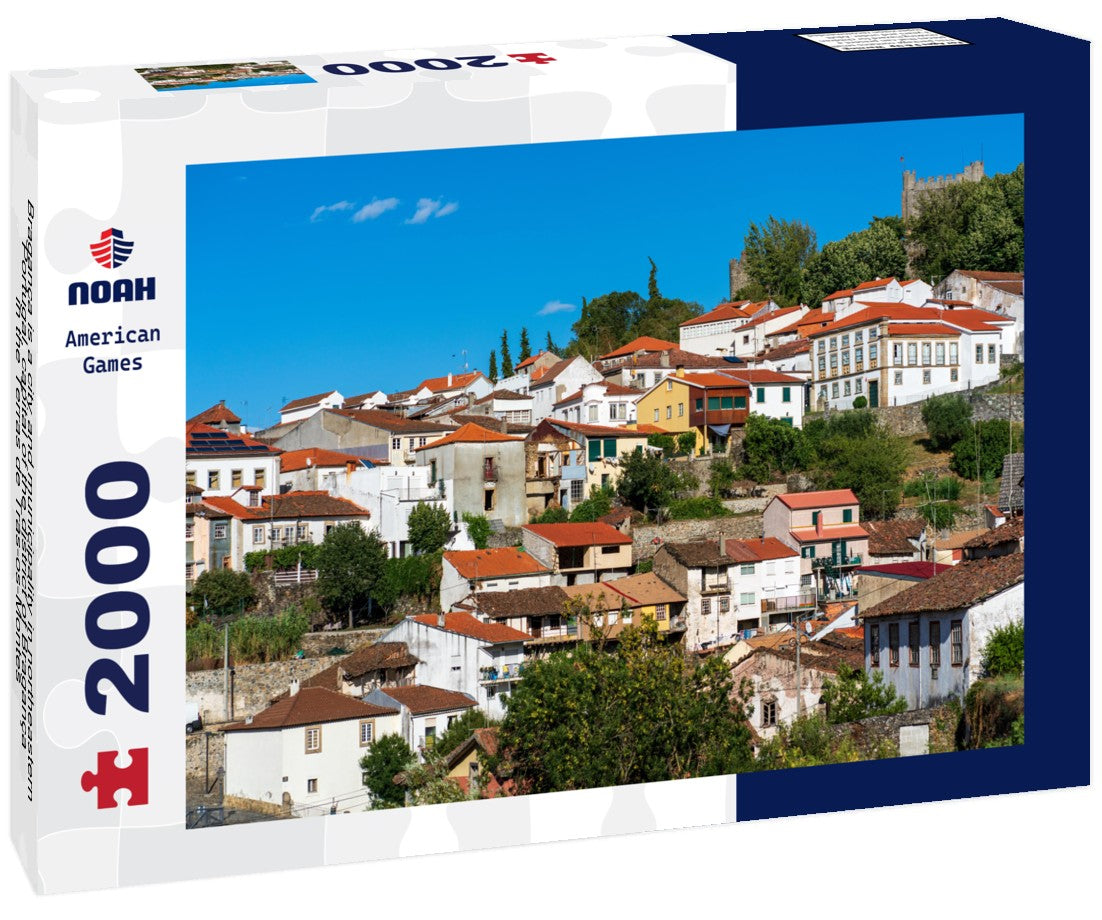 Bragança is a city and municipality in northeastern Portugal, capital of the district of Bragança, in the Terras de Trás-os-Montes 2000pc Puzzle