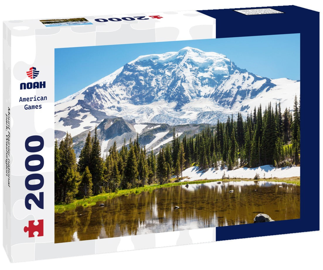 Noah Jigsaw Puzzle Mount Rainier national park, Washington 2000 pieces
