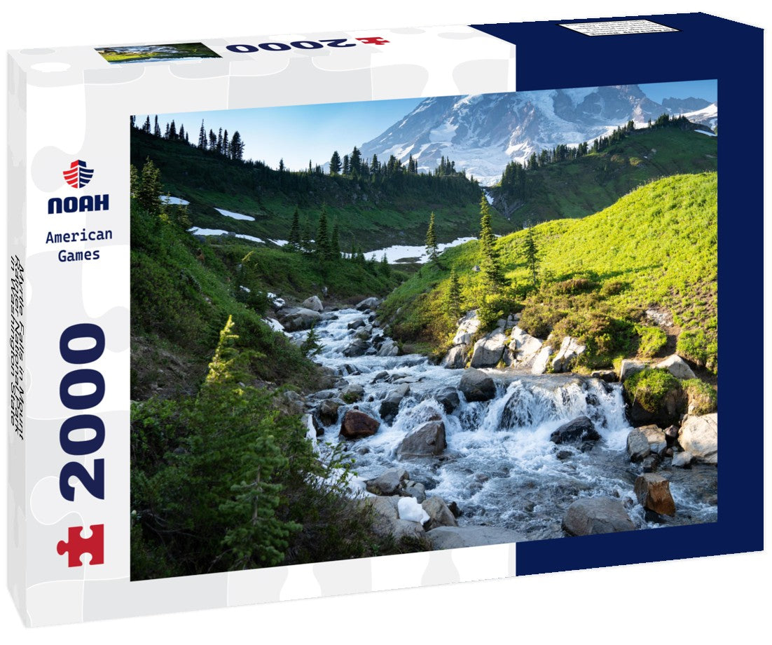 Noah Jigsaw Puzzle Myrtle Falls in Mount Rainier National Park in Washington State 2000 pieces