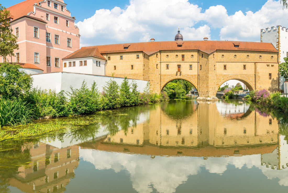 Noah Jigsaw Puzzle Panoramic view of the water tower over the river Vils in Amberg, Germany 2000 pieces