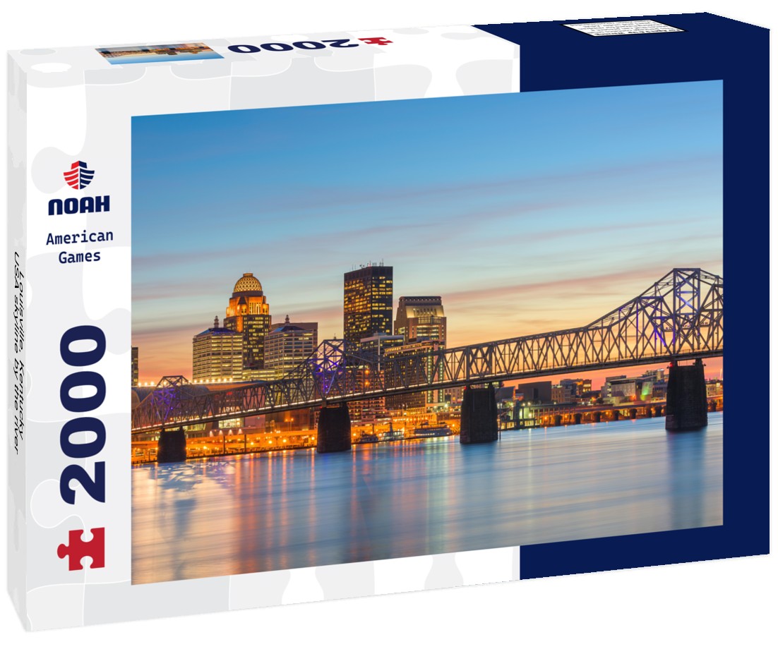 Louisville, Kentucky, USA skyline by the river 2000pc Puzzle