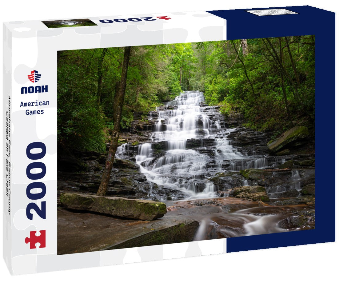 Minnehaha Falls, Rabun County, Georgia on Falls Creek 2000pc Puzzle