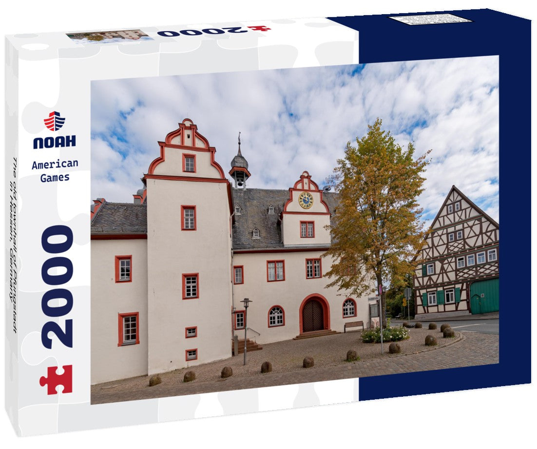 The old townhall of Pfungstadt in Hessen, Germany 2000pc Puzzle