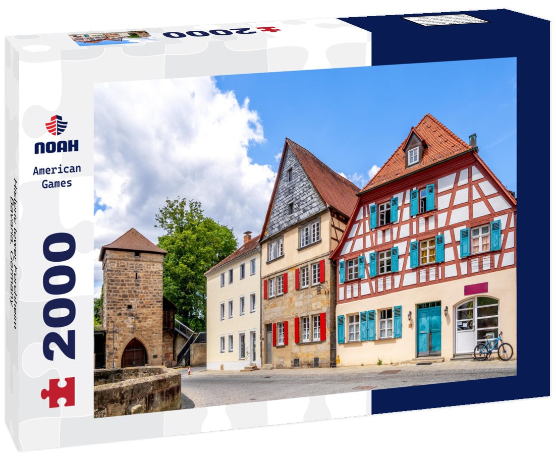 Noah Jigsaw Puzzle Historic tower Forchheim, Bavaria, Germany 2000 pieces