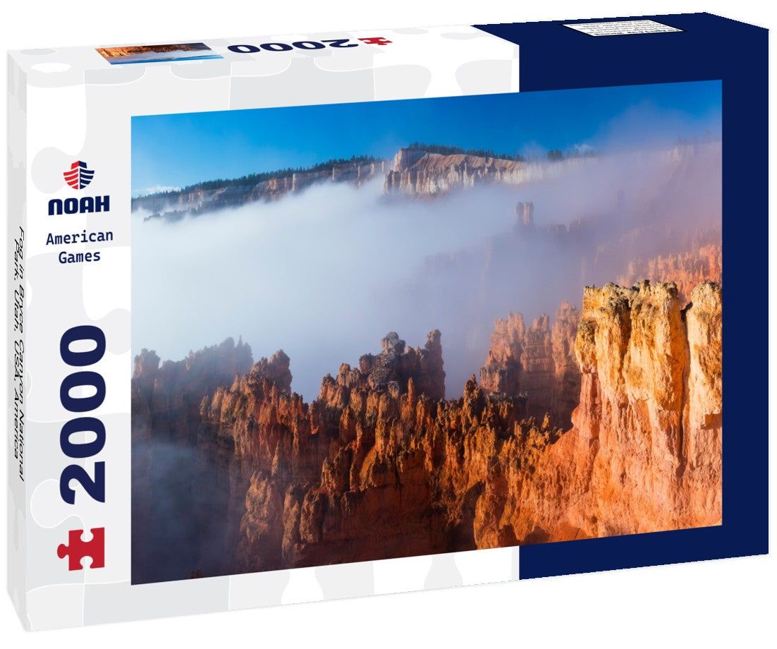 Fog in Bryce Canyon National Park, Utah, USA, America 2000pc Puzzle