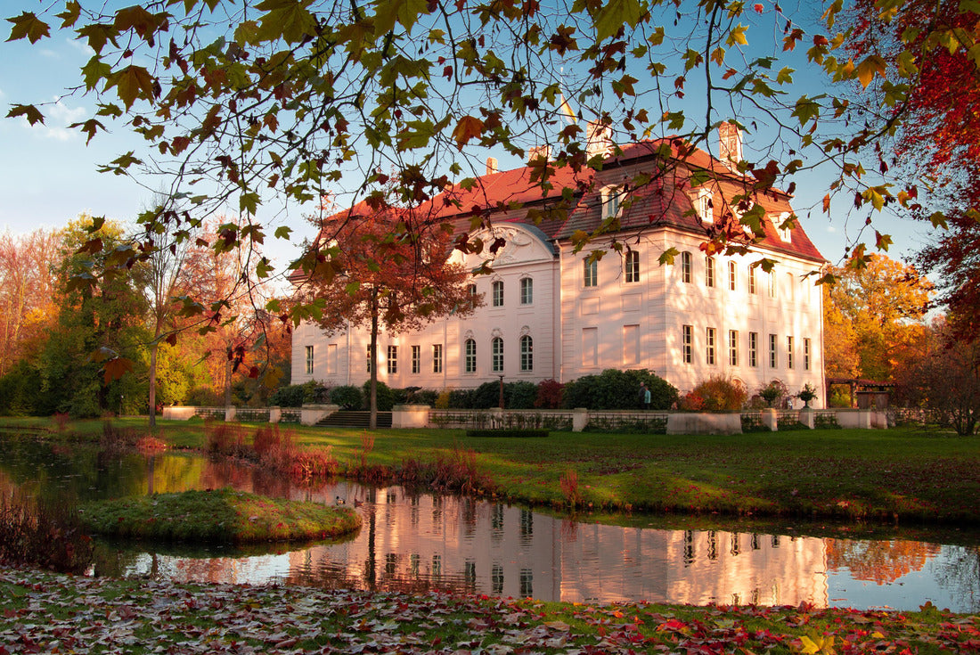 Autumn time at Branitzer Park and Branitz Castle, Cottbus 2000pc Puzzle
