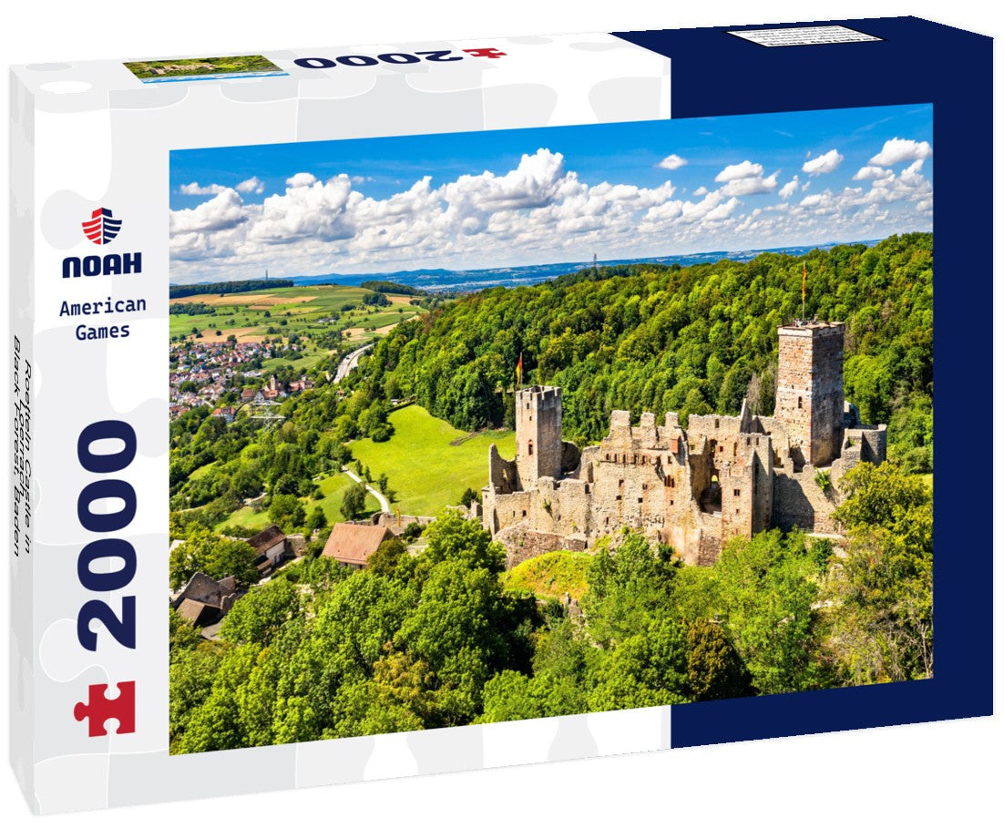 Roetteln Castle in Loerrach - Black Forest, Baden-Württemberg, Germany 2000pc Puzzle