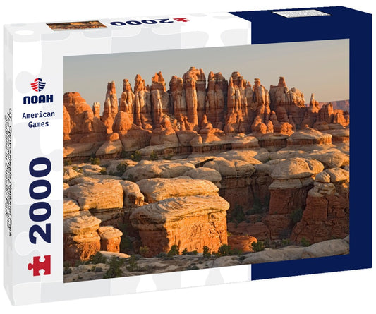 Noah Jigsaw Puzzle UT, Canyonlands National Park, The Needle Rock spires and grabens at Chester Park 2000 pieces