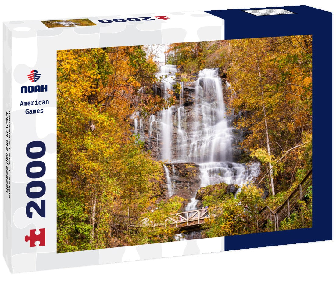 Amicalola Falls, Georgia, USA in the fall season 2000pc Puzzle