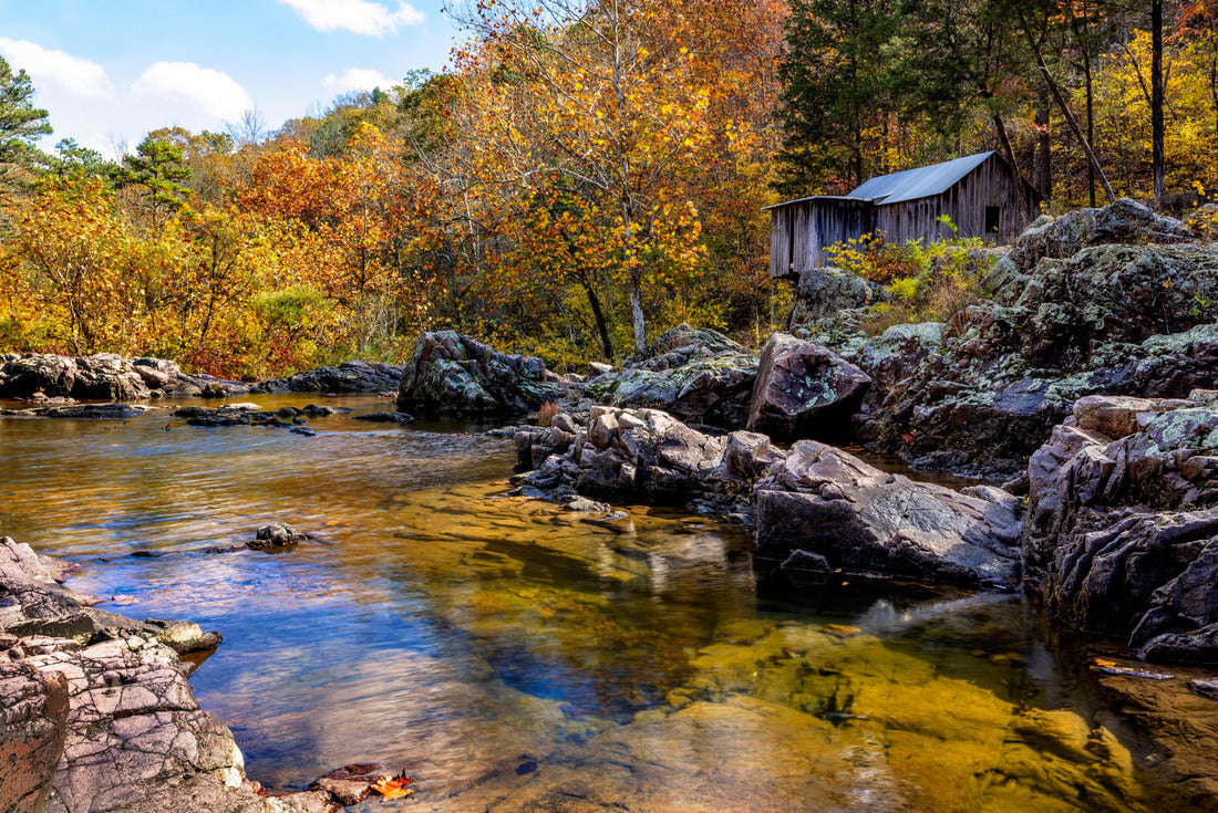 Abandoned Saw Mill in the Mark Twain National Forest of Missouri 2000pc Puzzle