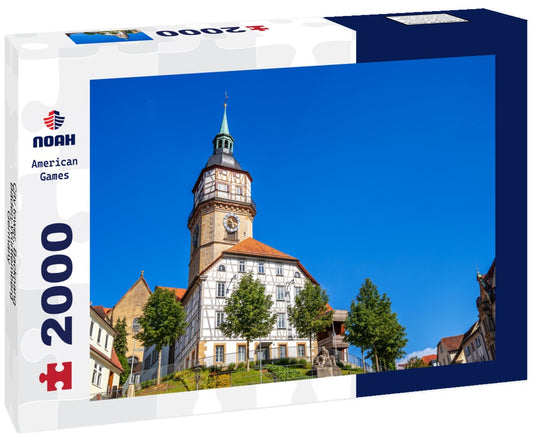 Noah Jigsaw Puzzle City tower, Backnang, Baden-Württemberg, Germany 2000 pieces