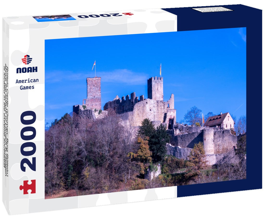 Rötteln Castle (German: Burg Rötteln), above the suburb of Lörrach in Haagen, is located in the extreme southwest of the state of Baden-Württemberg 2000pc Puzzle