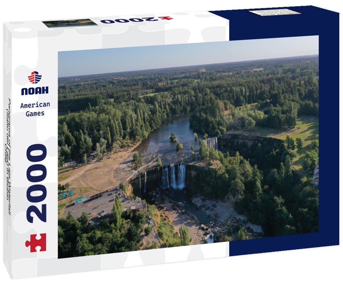 Noah Jigsaw Puzzle Panorama of the Laja Waterfall (Salto del Laja) in Biobio, Chile 2000 pieces