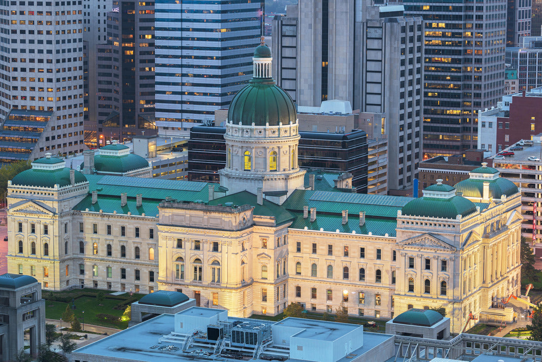 Noah Jigsaw Puzzle Indiana State Capitol Building in Indianapolis, Indiana, USA 2000 pieces