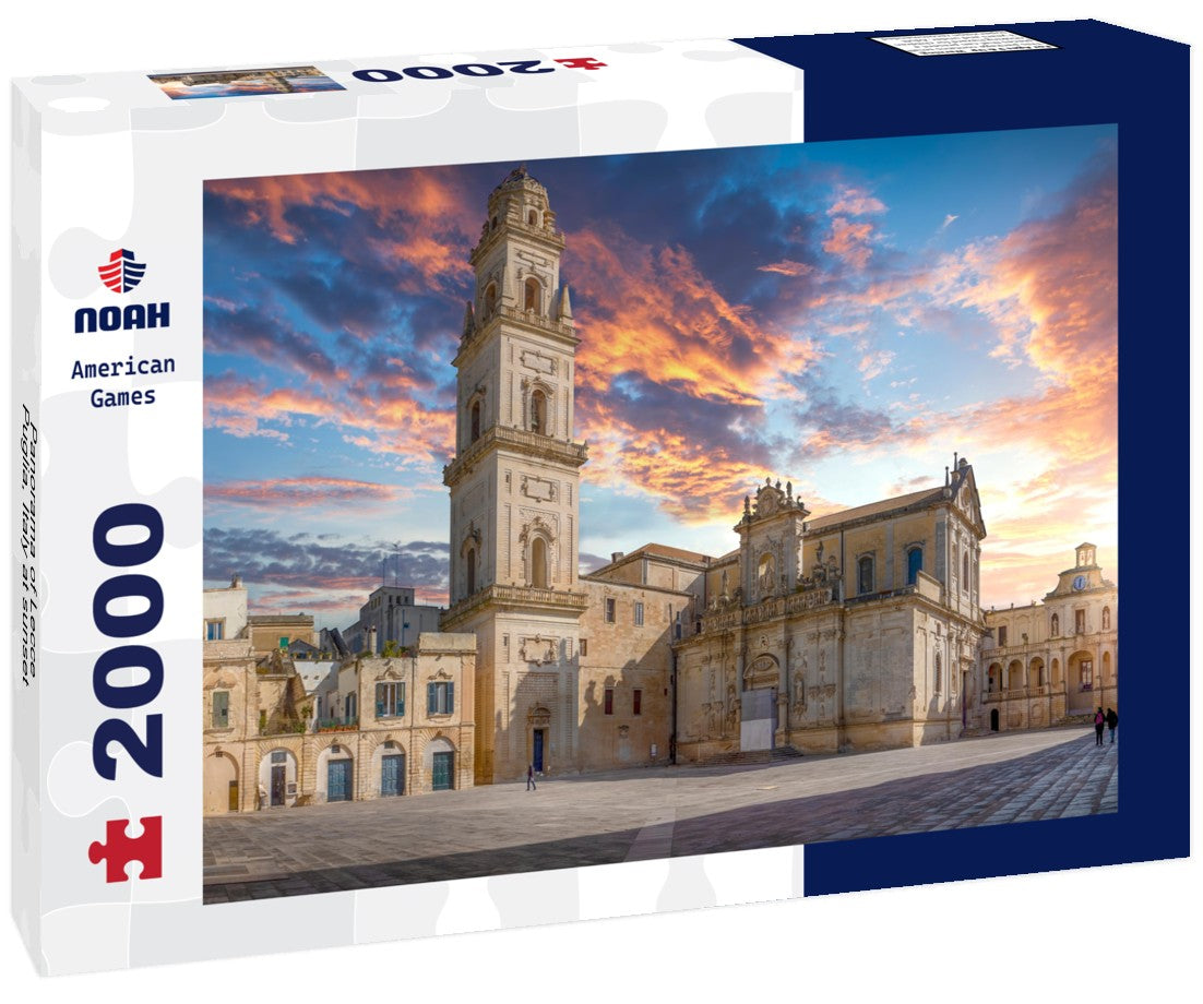 Lecce, Puglia, Italy at sunset 2000pc Puzzle