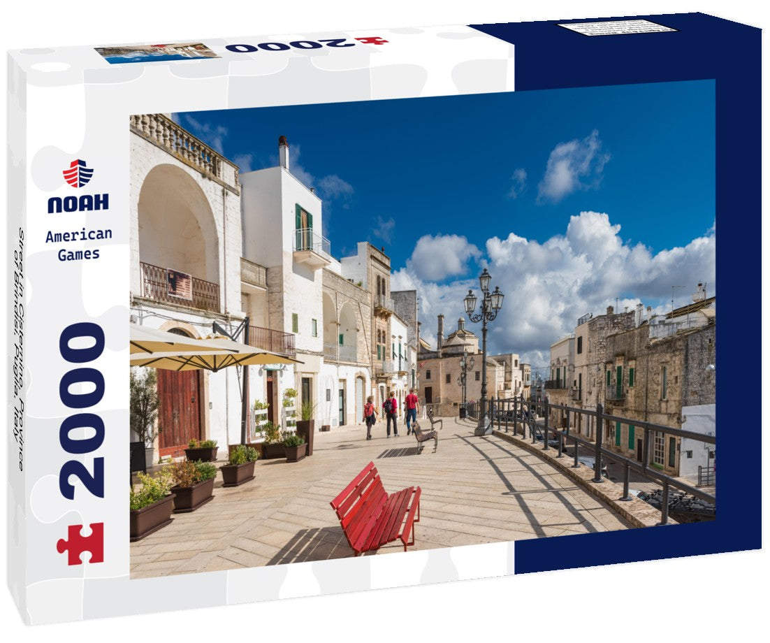 Street in Cisternino, Province of Brindisi, Puglia, Italy 2000pc Puzzle