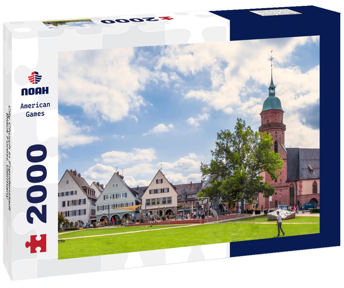 City Church in Freudenstadt, Black Forest, Germany 2000pc Puzzle