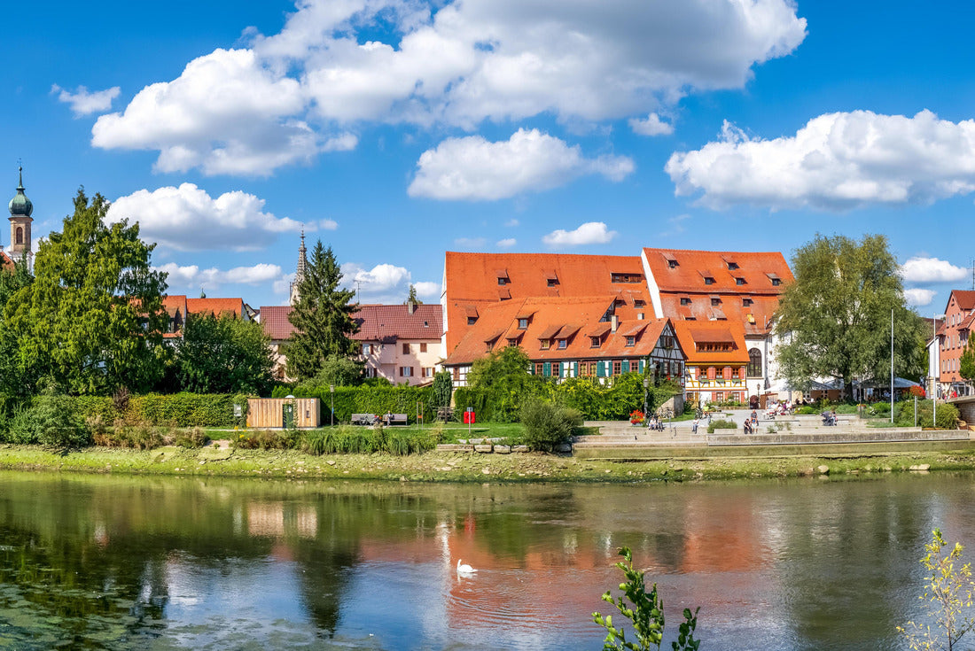Neckar River and Promenade in Rottenburg am Neckar, Germany 2000pc Puzzle