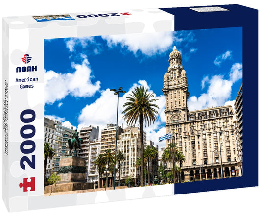 Noah Jigsaw Puzzle Salvo Palace, an emblem of Montevideo, the capital of Uruguay 2000 pieces