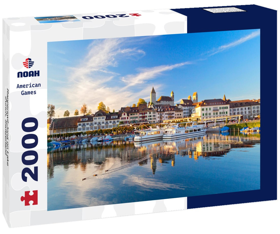 Noah Jigsaw Puzzle Rapperswil-Jona on Lake Zurich, Switzerland 2000 pieces