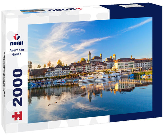 Noah Jigsaw Puzzle Rapperswil-Jona on Lake Zurich, Switzerland 2000 pieces