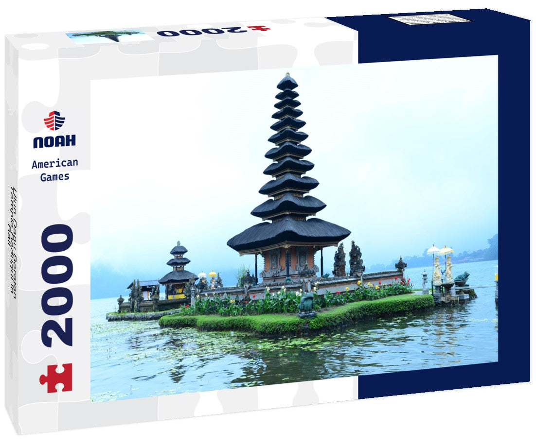 Ulun Danu Beratan Temple Bedugul in Bali - Bali tours 2000pc Puzzle