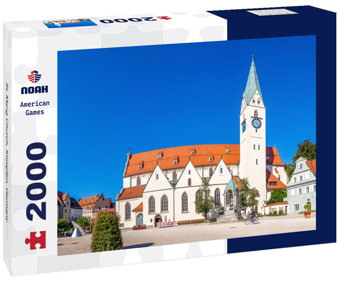Noah Jigsaw Puzzle St. Mang Church, Kempten, Germany 2000 pieces
