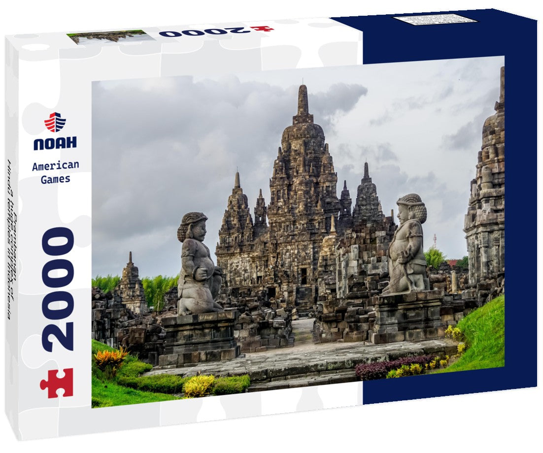 Noah Jigsaw Puzzle Prambanan - a huge complex of Hindu temples in Indonesia 2000 pieces