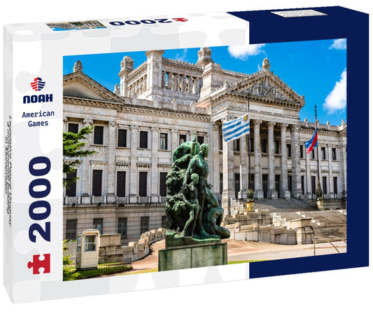 Noah Jigsaw Puzzle Legislative Palace Uruguay, a monumental building in Montevideo 2000 pieces