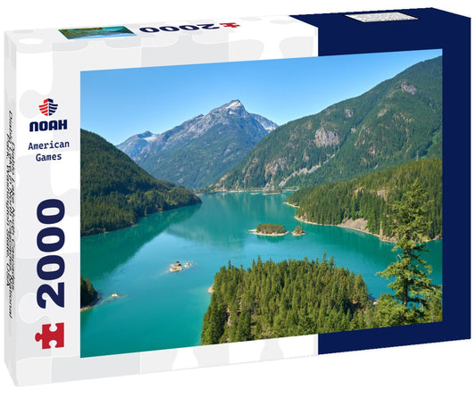 Noah Jigsaw Puzzle Diablo Lake North Cascades. Diablo Lake in North Cascades National Park, Washington State, USA 2000 pieces
