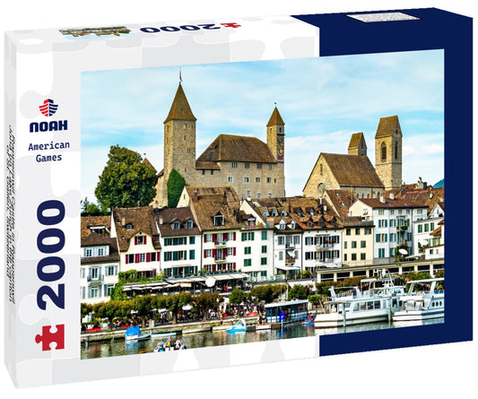 Noah Jigsaw Puzzle Rapperswil Castle in Rapperswil-Jona on Lake Zurich in the canton of St. Gallen, Switzerland 2000 pieces
