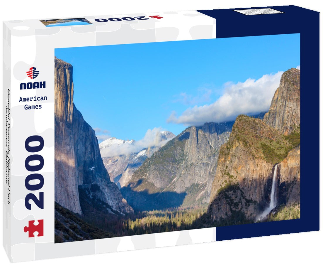 Beautiful Yosemite National Park landscapes, California 2000pc Puzzle