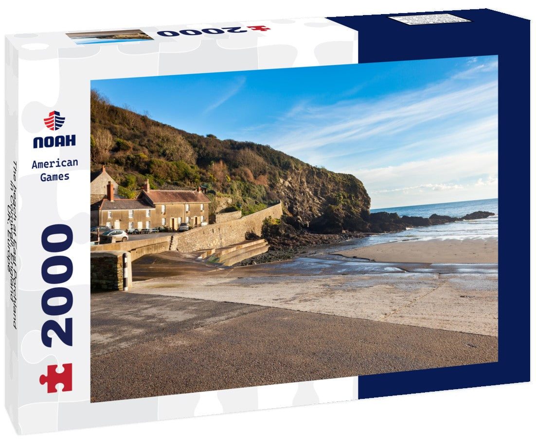 The beach at East Porchland in Cornwall, England, UK, Europe 2000pc Puzzle