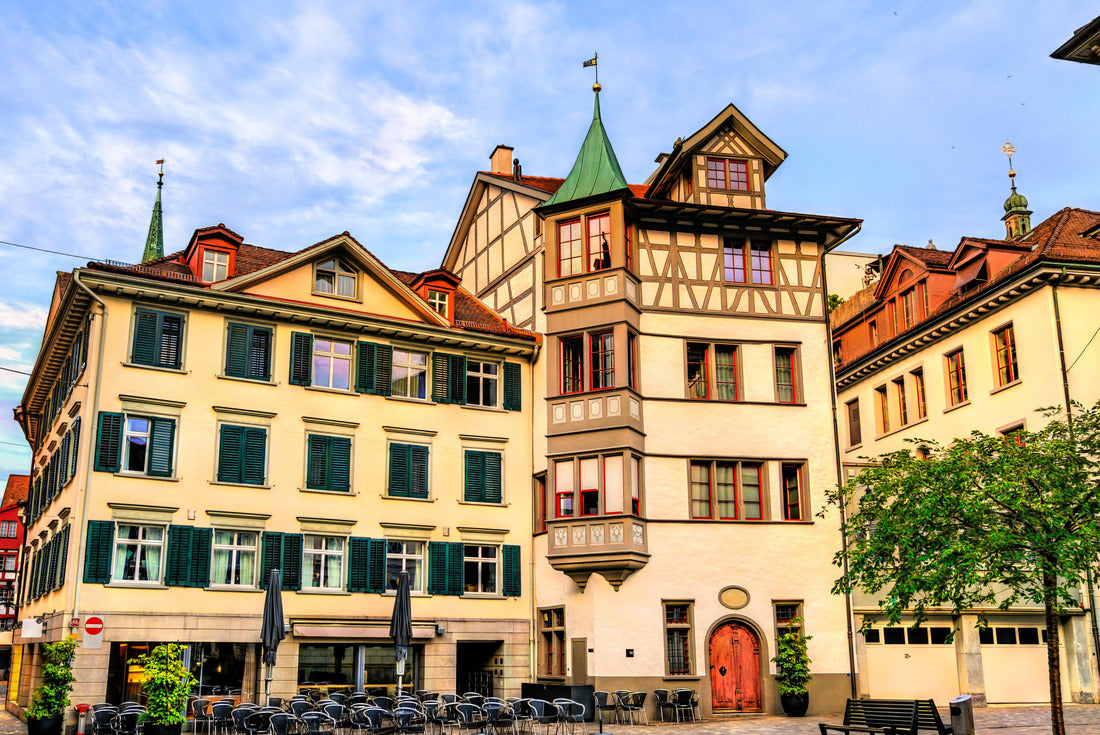 Traditional architecture of St. Gallen in Switzerland 2000pc Puzzle