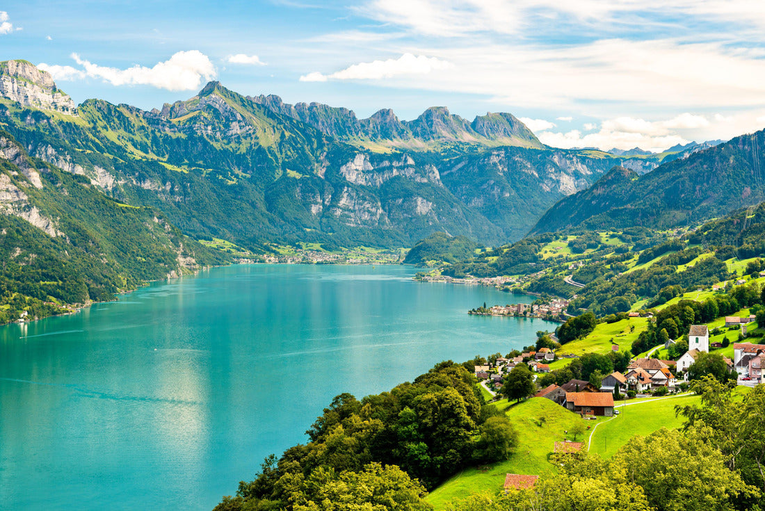 Noah Jigsaw Puzzle Landscape at Walensee Lake in Switzerland 2000 pieces