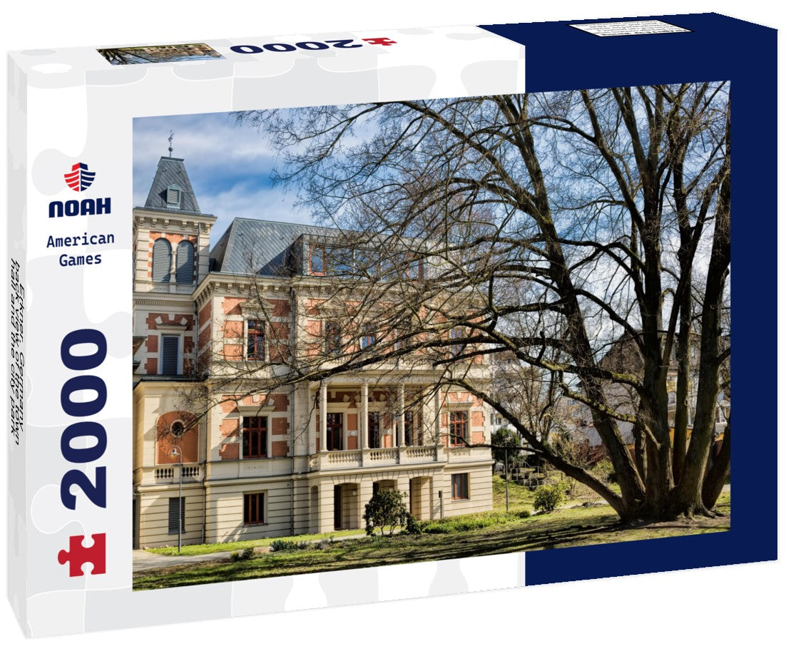 Erkner, Germany - back view of the town hall and the city park 2000pc Puzzle