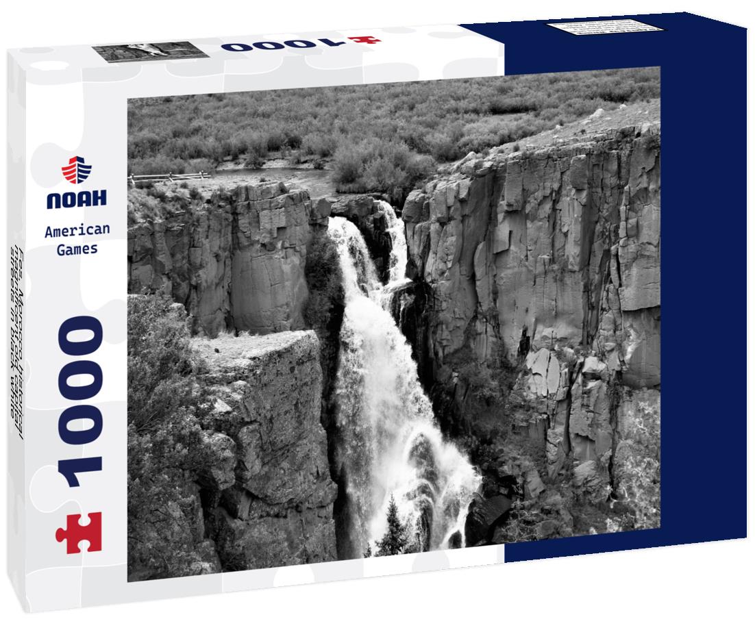 Noah Jigsaw Puzzle Fes, Morocco historical magnificent old capital streets in black white 1000 pieces