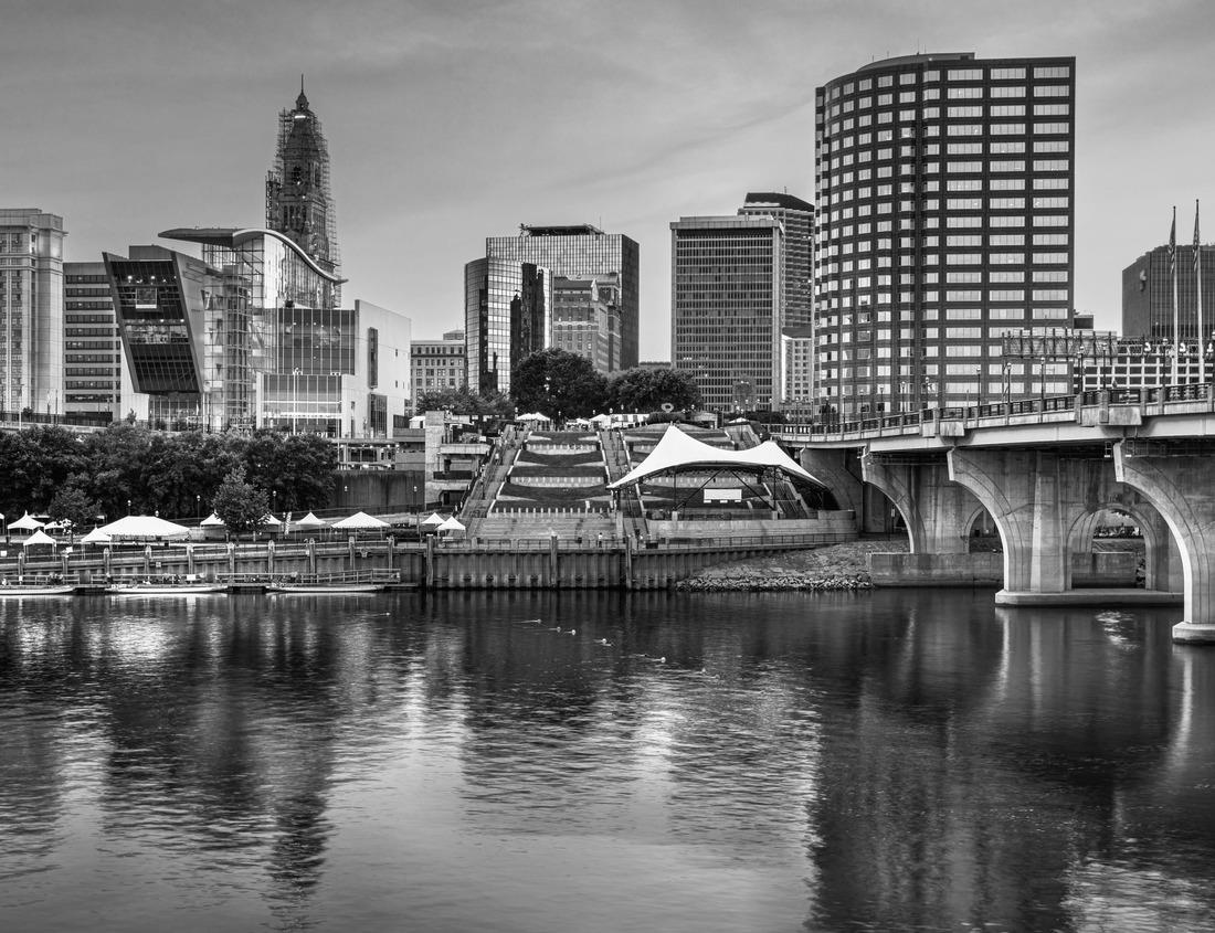 Noah Jigsaw Puzzle Drone aerial view of Waimanalo Beach, Oahu Island, Hawaii, United States in black white 1000 pieces