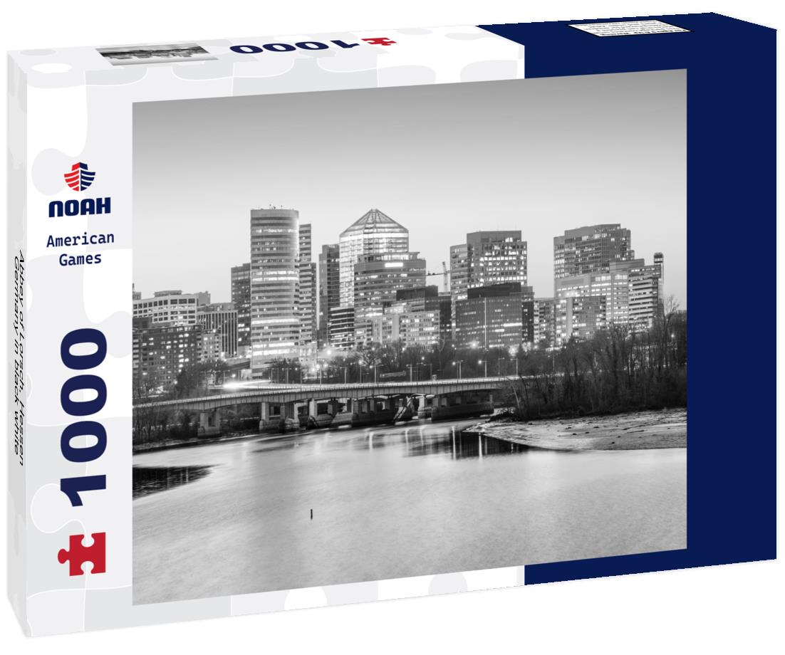 Noah Jigsaw Puzzle Abbey of Lorsch, Hessen, Germany in black white 1000 pieces