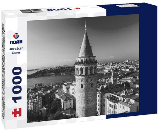 Noah Jigsaw Puzzle A breathtaking photo of Marrakech city in Morocco, with a panoramic view of the cityscape. A stunning and peaceful photo of Marrakech, Morocco, showcasing its vibrant cityscape and intricate architect in black white 1000 pieces