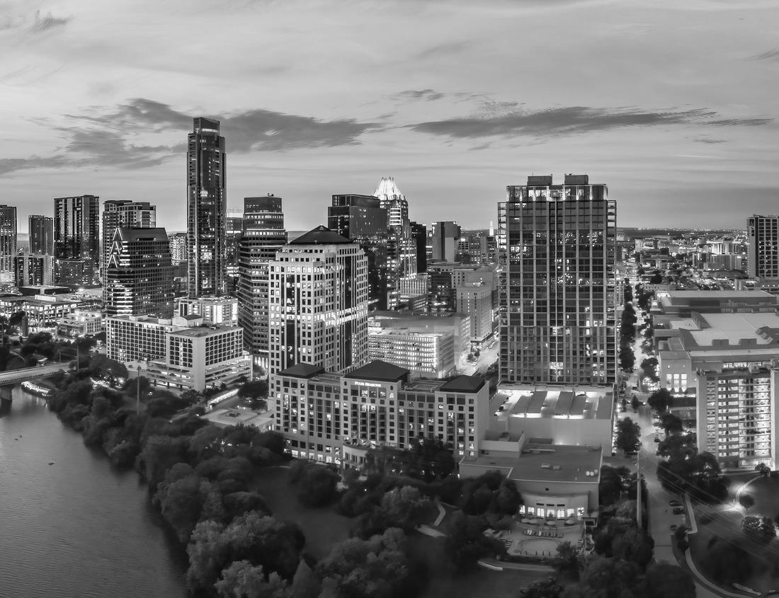 Noah Jigsaw Puzzle Red tulips in curving rows in the Noordoostpolder, Netherlands in black white 1000 pieces