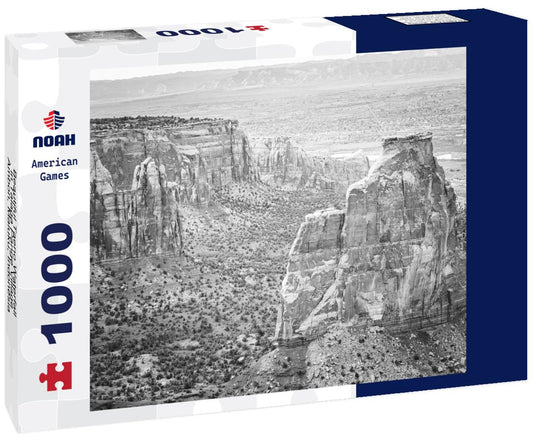 Noah Jigsaw Puzzle Beautiful Taeno Waterfall in Talaga Pange Village, Ambon, Maluku, Indonesia in black white 1000 pieces