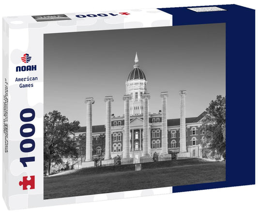 Noah Jigsaw Puzzle Lake Bronson State Park in northwestern Minnesota in black white 1000 pieces