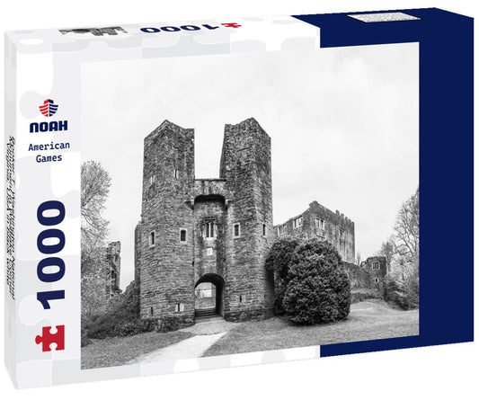 Noah Jigsaw Puzzle Booker T. Washington National Monument in Westlake Corner, Virginia, USA in black white 1000 pieces