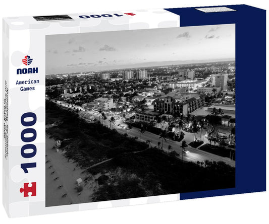 Noah Jigsaw Puzzle Nuremberg, the historic and tourist city of Germany in black white 1000 pieces