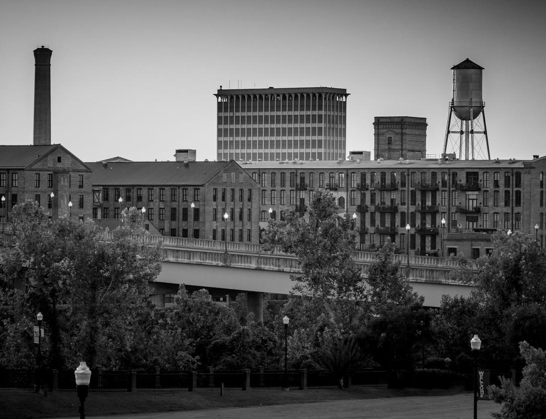 Noah Jigsaw Puzzle Scenic road in Canadian Mountain Landscape Valley with river. Fall season. Corner Brook, Newfoundland, Canada in black white 1000 pieces